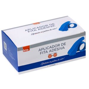 Aplicador De Fita Manual Slim Azul - BRW - UND
