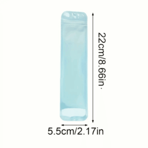Embalagem Color  p/ Caneta 22 x 5,5 cm - IMPORTADO - PACOTE 24 UND