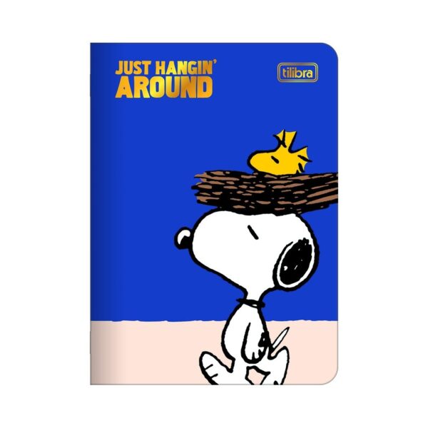 Caderneta Grampeada Snoopy 32 Fls 12,3x 17,6cm - TILIBRA - UND