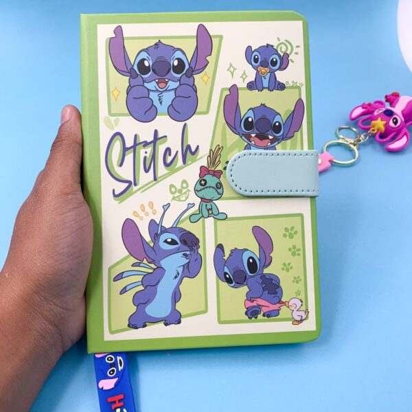 Planner Luxo Decorado STITCH - UND