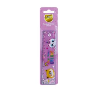 Régua Shine Gato Rosa - FOFY - UND