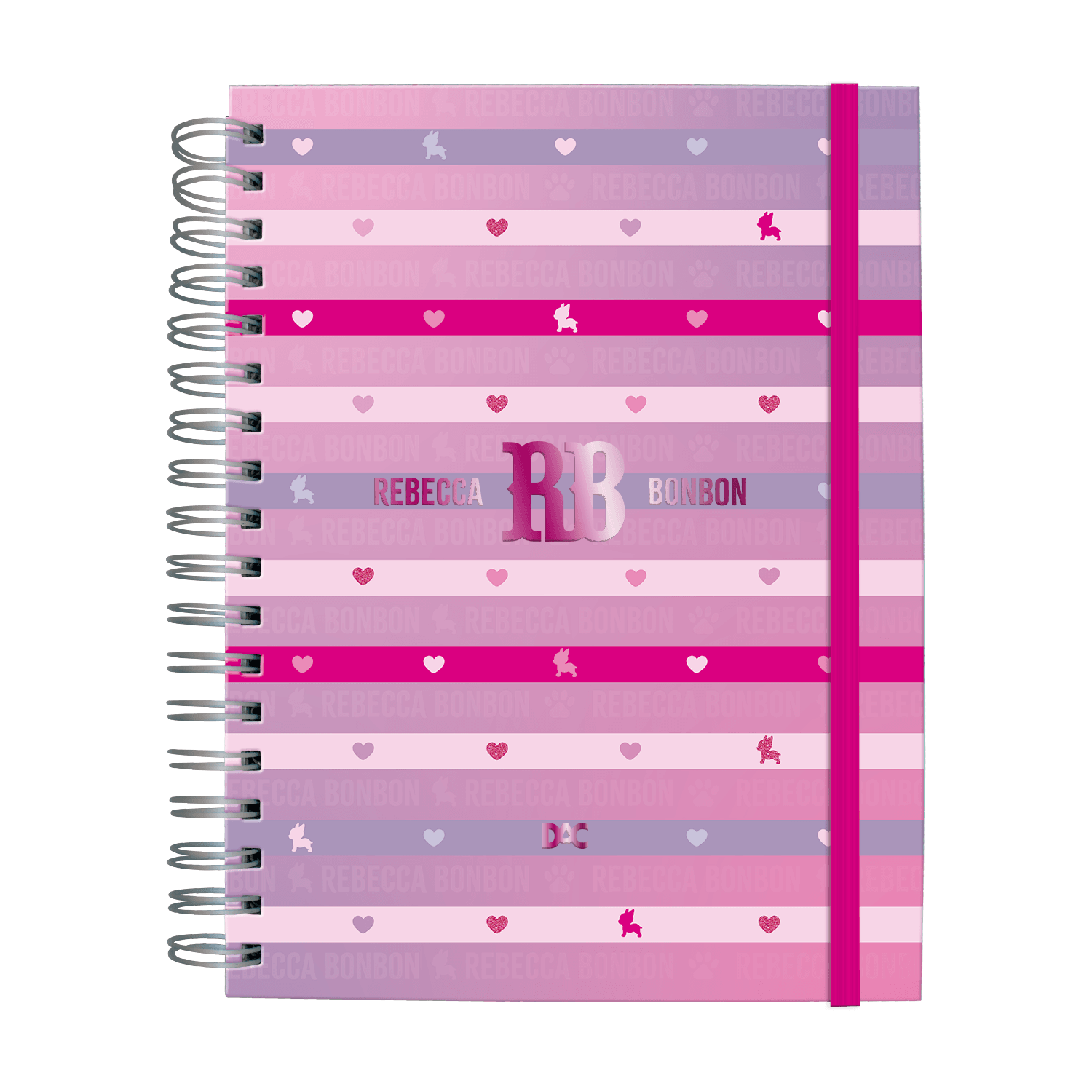 Caderno Smart Colegial Rebecca Bonbon 80 fls - DAC