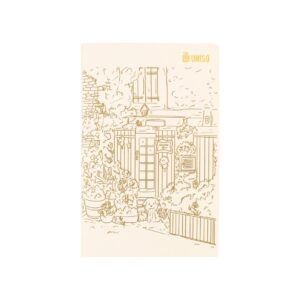 Caderno A5 Brochura PONTILHADO Cantinho Aconchegante 13,5x20,5cm - UNISO - UND