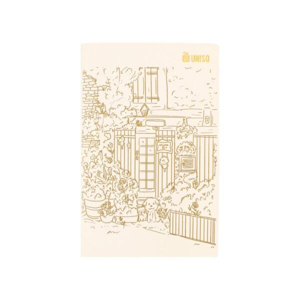 Caderno A5 Brochura PONTILHADO Cantinho Aconchegante 13,5x20,5cm - UNISO - UND