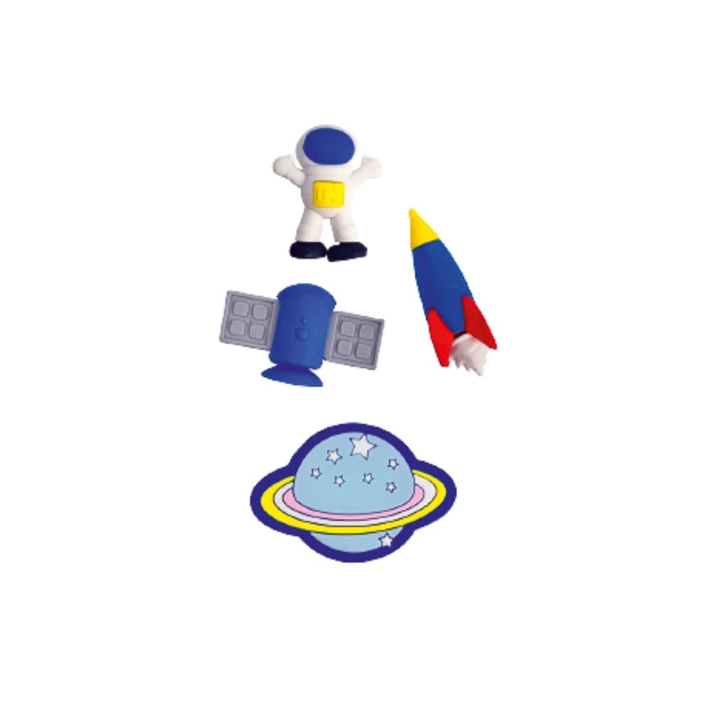 KIT Astronauta Cores 6 Peças - FOFY - BLISTER
