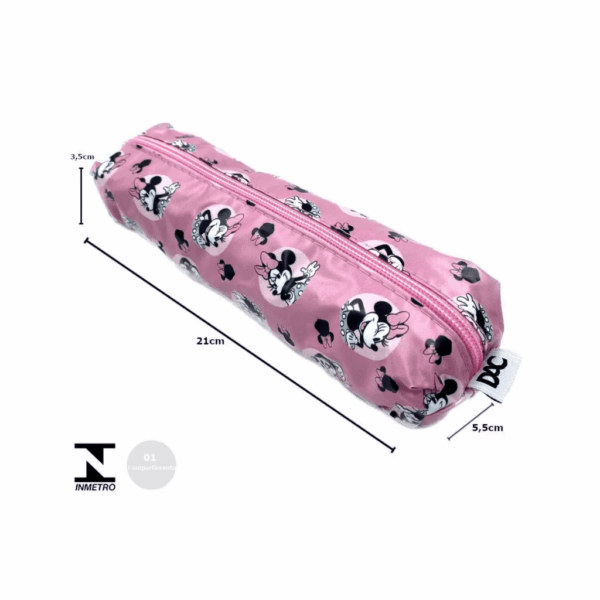 Estojo com Elástico Minnie Disney DAC
