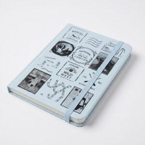 Caderno Capa Dura Pautado National A6 10,3x13,7cm - UNISO - UND