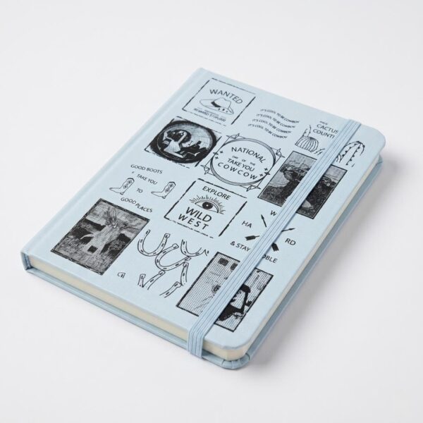 Caderno Capa Dura Pautado National A6 10,3x13,7cm - UNISO - UND