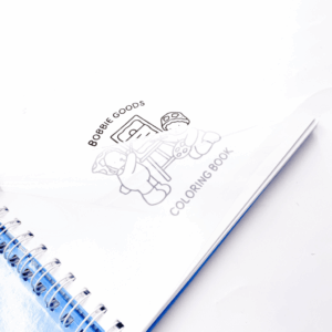 Livro de Colorir BOBBIE GOODS Capa Dura 52 FOLHAS - PREMIUM - AZUL