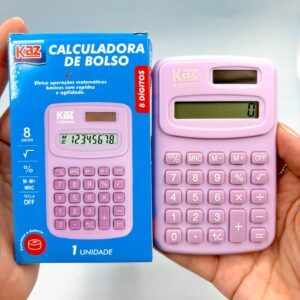 Calculadora de Bolso 8 Dígitos KAZ - UND