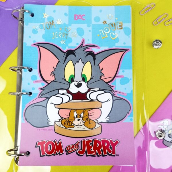 Caderno Argolado Colegial Tom e Jerry DAC