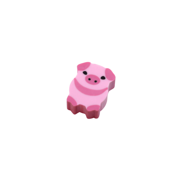 Borracha Fantasia Mini Animais Cis - Pote 20 Und