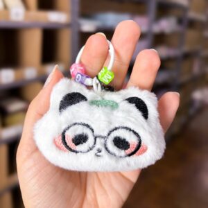 Chaveiro Tendência Charm Pelúcia Panda - IMPORTADO - UND