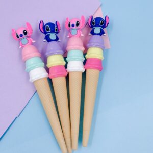 Caneta Fofa Stitch Sorvetinho