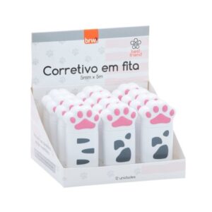 Corretivo em fita 5mm x 5m Pets BRW