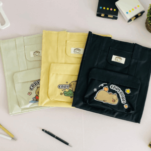 Bolsa de Ombro c/ Bolso Externo Capivara