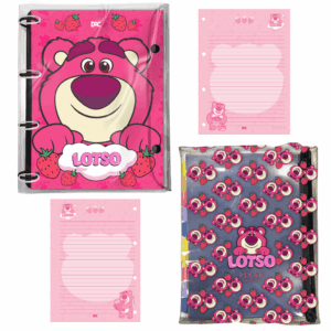 Fichário Universitário PVC Cristal Lotso DAC