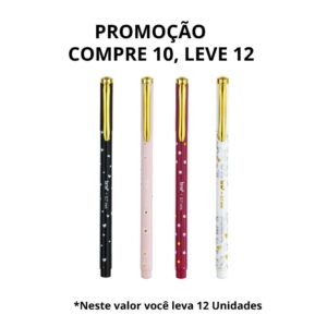 LEVE 12 PAGUE 10 - Caneta Esferográfica  0.7mm Unic Stamp BRW