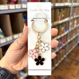 Chaveiro Tendência Charm Florzinha - IMPORTADO - UND