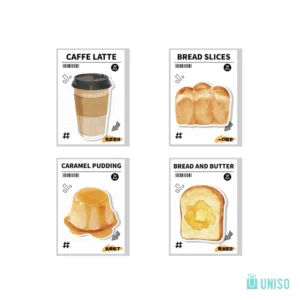 Bloco de Notas Adesivo Brunch 30 fls - UNISO - UND