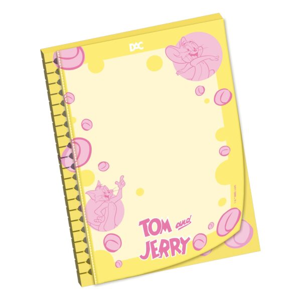 Papel Carta Caderno Smart Colegial Tom e Jerry DAC