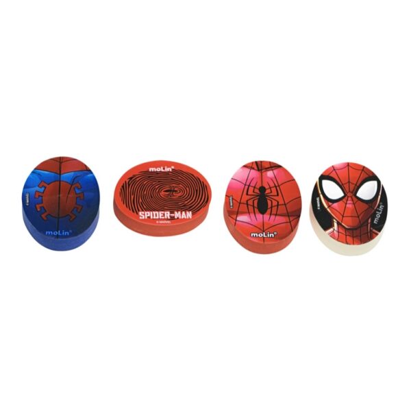 Borracha Homem Aranha MOLIN - CAIXA 20 UND