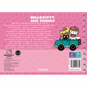 Livro de Colorir Hello Kitty And Friends - CIRANDA - UND