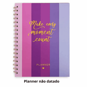 Agenda Planner Semanal A5 Dreams Lilás KAZ - UND