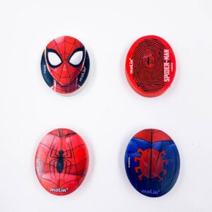 Borracha Homem Aranha MOLIN -  KIT 4 UND