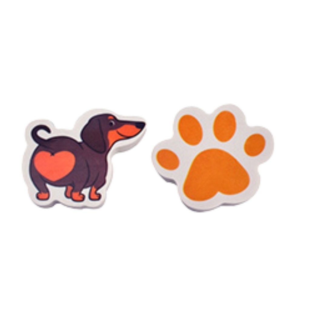 Borracha PETS 4 Peças - FOFY - BLISTER
