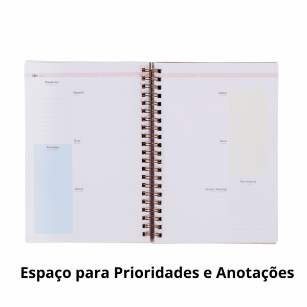 Planner Capa Dura 130x188mm S2 BRW - UND
