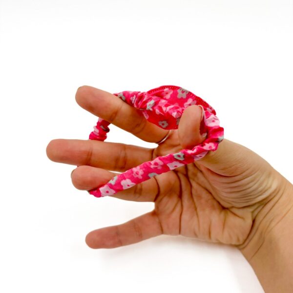 Rabicó Para Cabelo Estampado c/ Lacinho - Kit 24 Und