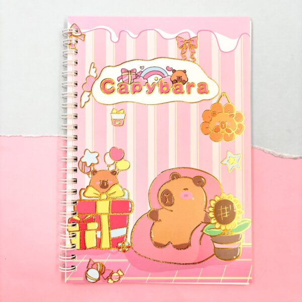 Caderno Aramado Capivara