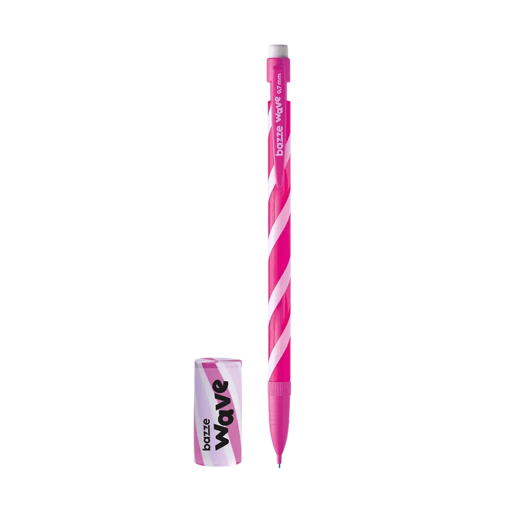 Kit Escolar 2 Peças Lapiseira + Borracha - TRIS BAZZE - BLISTER