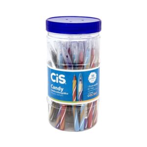 Caneta esferográfica 0.7 mm Candy - CIS - POTE 50 UND