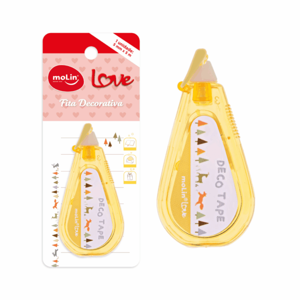 Fita Decorativa Love Pinheiro Molin - Blister 1 Und