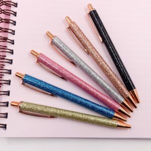 Caneta Luxo Glitter Color - KIT 4 UND