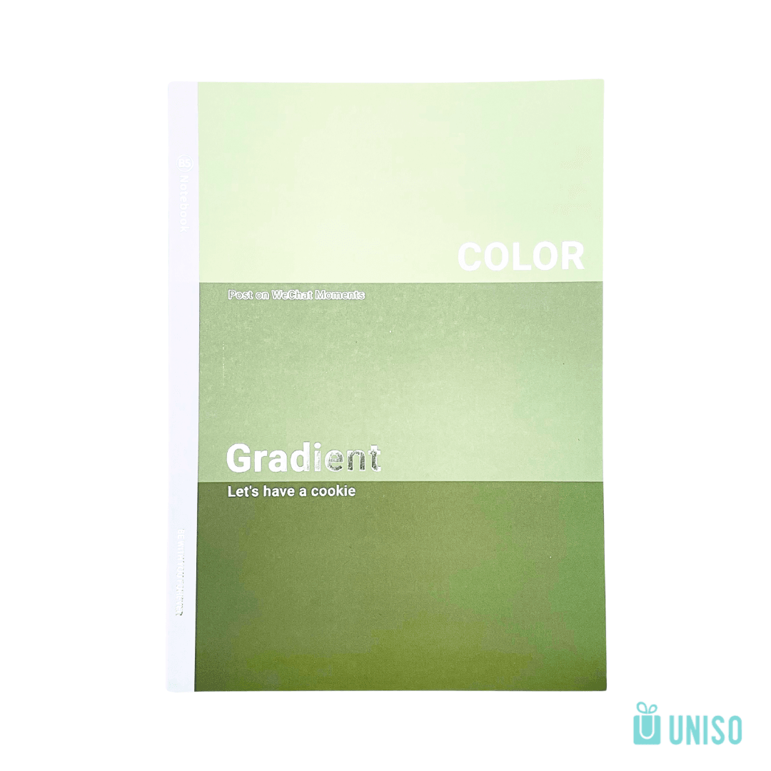 Caderno Brochura Pautado B5 Color Gradient 25x18cm  40 fls - UNISO - UND
