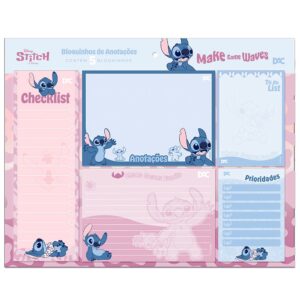 Bloco de Anotações Disney Stitch 5 Modelos DAC