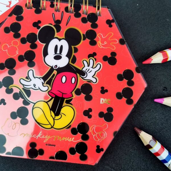 Caderno Mini Ficheiro Smart Hexagonal Mickey DAC