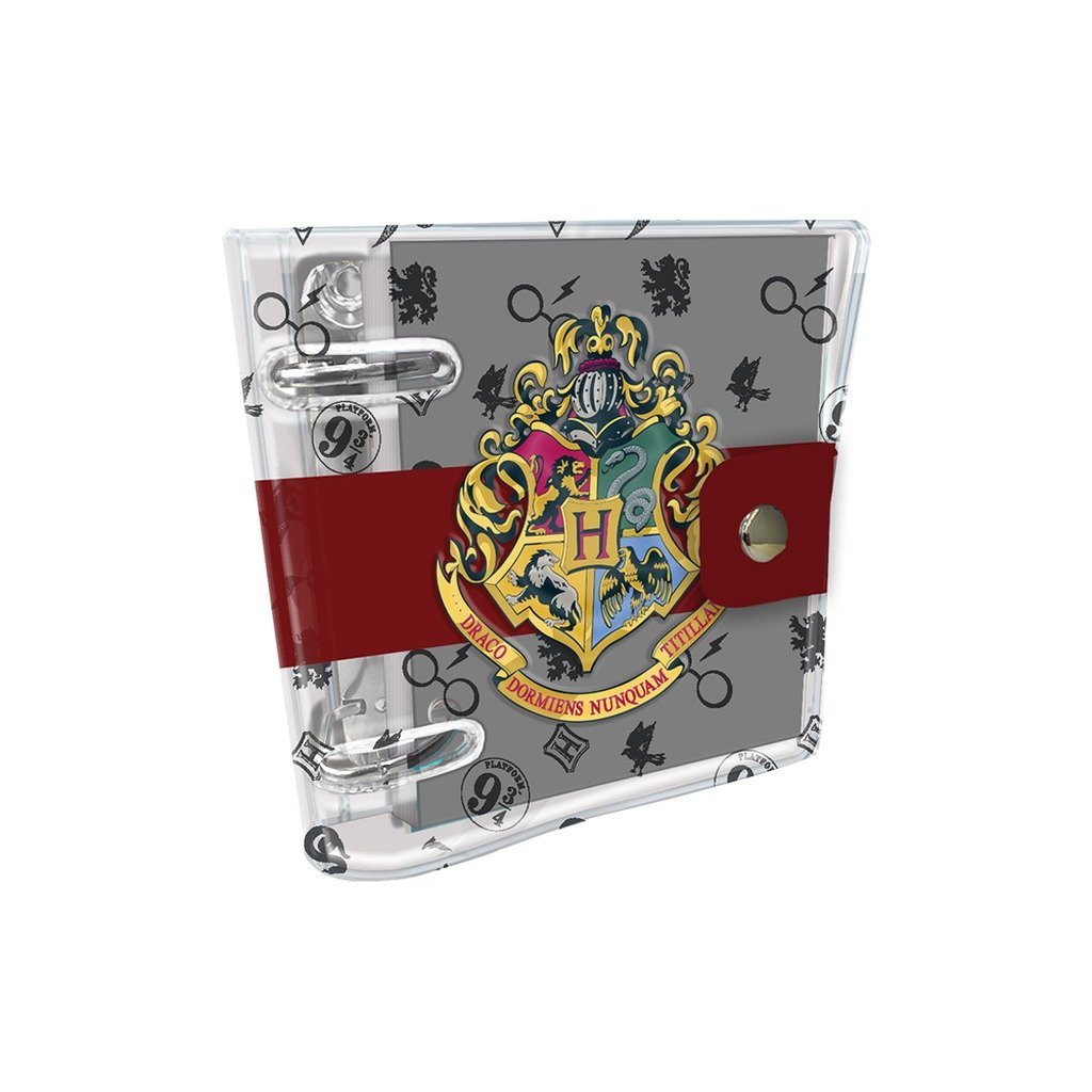 Mini Caderno Argolado Harry Potter 13x13,5x4 cm - DAC