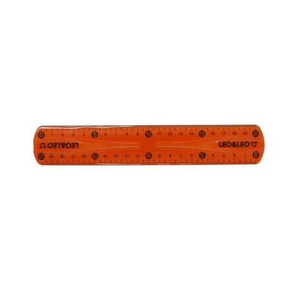 Régua Flexível 20cm Leo e Leo - 5 Und