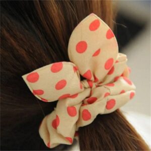 Rabicó Para Cabelo Estampado c/ Lacinho - Kit 24 Und