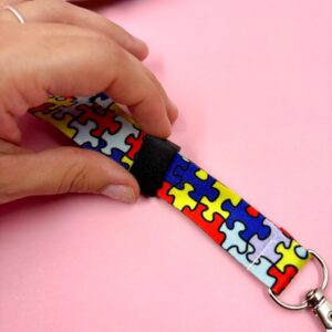 Cordão Estampado Autismo s/ Engate - 1 Und