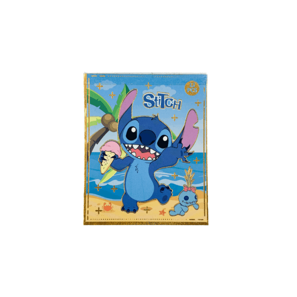Caderninho de Adesivos STITCH 12 Folhas - UND