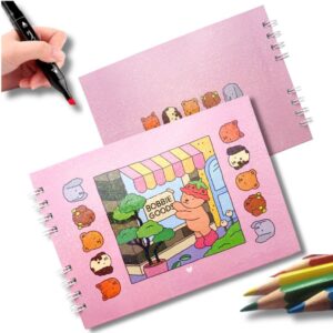 Livro de Colorir BOBBIE GOODS Capa Dura - ROSA - UND