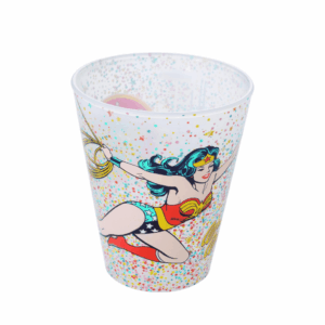 Caneca Mulher Maravilha 360ml - PLASÚTIL - UND