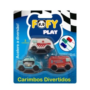 Carimbo Divertido Carrinhos FOFY - BLISTER