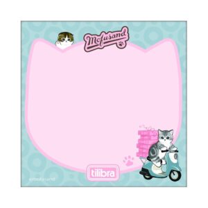 Bloco Tili Notes Gato Mofusand 76x76mm - TILIBRA - UND
