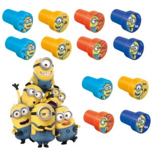 Carimbo Autotintado Minions TRIS - Kit 4 Unidades
